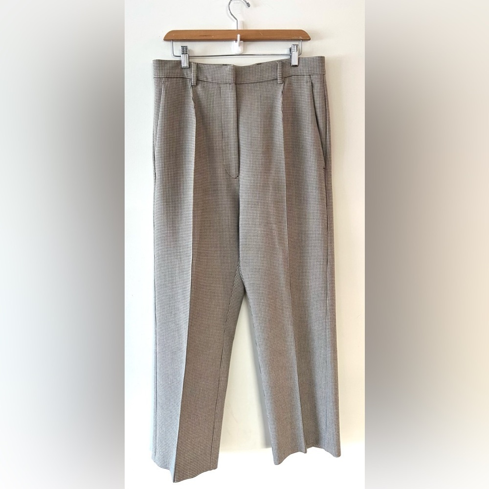 MAISON MARGIELA MM6 Micro Plaid Straight Cut Trousers | Size 46 | Made in Italy - Picture 2 of 12